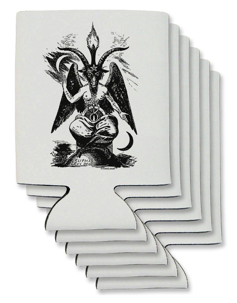 Baphomet Illustration Can / Bottle Insulator Coolers by TooLoud-TooLoud-1-Davson Sales