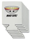 Miso Cute - Cute Miso Soup Bowl Can / Bottle Insulator Coolers by TooLoud-Can Coolie-TooLoud-6-Davson Sales