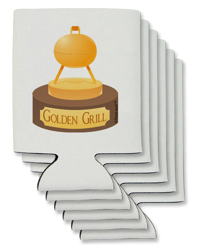 Golden Grill Trophy Can / Bottle Insulator Coolers by TooLoud-Can Coolie-TooLoud-6-Davson Sales