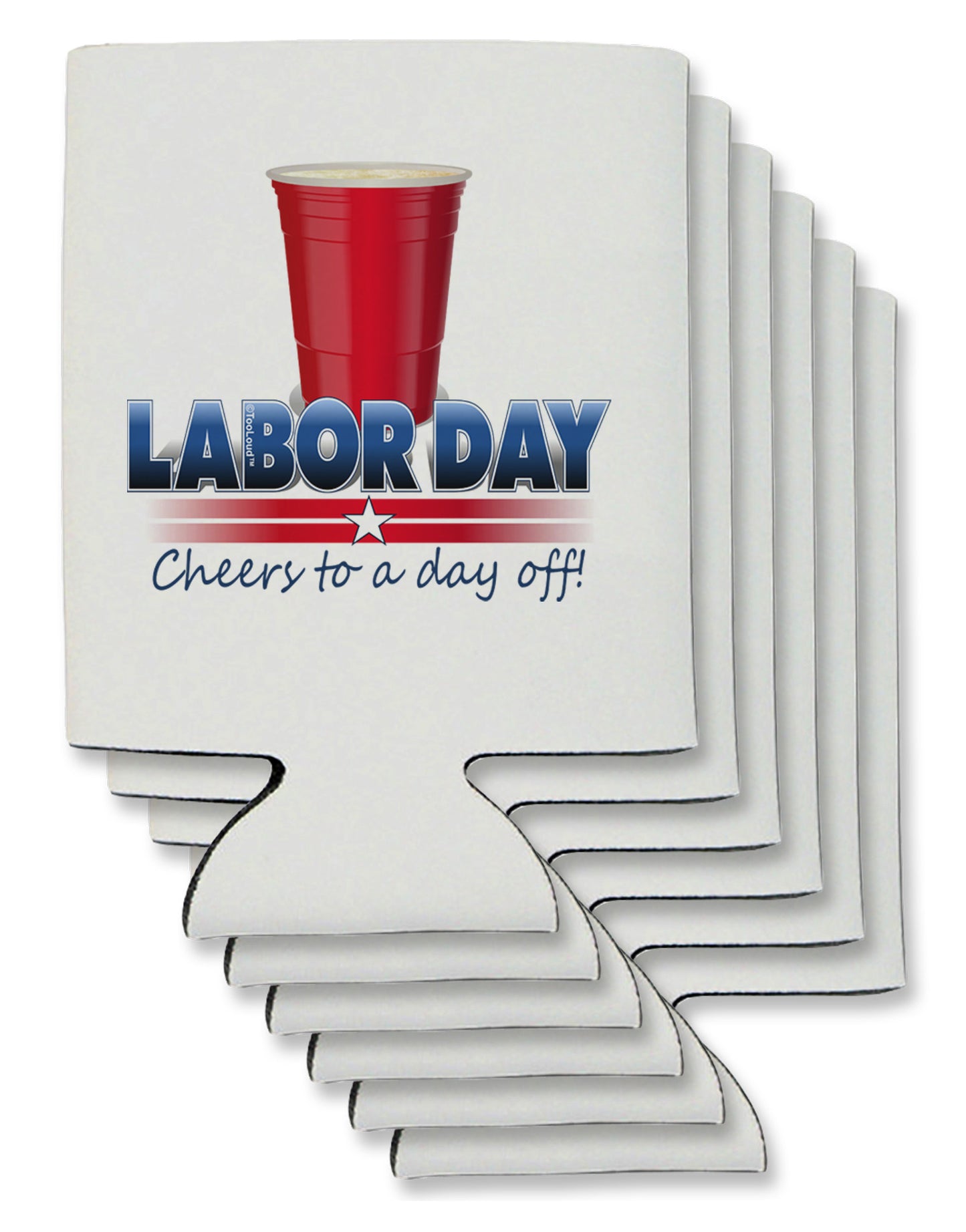 Labor Day - Cheers Can / Bottle Insulator Coolers-Can Coolie-TooLoud-6-Davson Sales