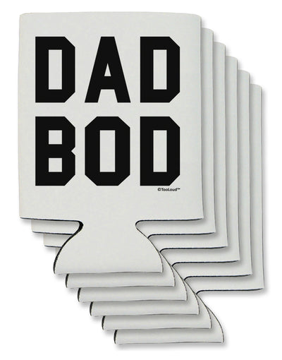 Dad Bod Design Can / Bottle Insulator Coolers by TooLoud-Can Coolie-TooLoud-6-Davson Sales