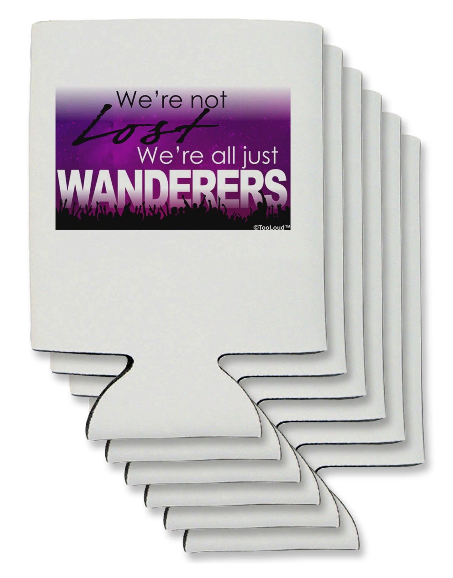 We're All Just Wanderers Can / Bottle Insulator Coolers-Can Coolie-TooLoud-6-Davson Sales