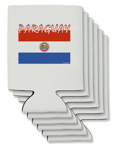 Paraguay Flag Can / Bottle Insulator Coolers-Can Coolie-TooLoud-6-Davson Sales