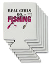 Real Girls Go Fishing Can / Bottle Insulator Coolers-Can Coolie-TooLoud-6-Davson Sales