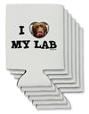 I Heart My Lab Can / Bottle Insulator Coolers-Can Coolie-TooLoud-6-Davson Sales