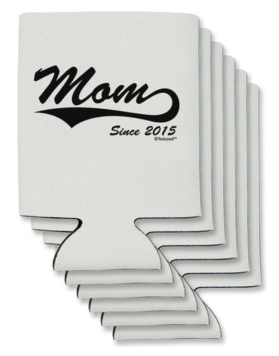 Mom Since (Your Year) Design Can / Bottle Insulator Coolers by TooLoud-Can Coolie-TooLoud-6-Davson Sales