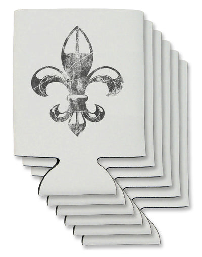 Distressed Fleur de Lis Can / Bottle Insulator Coolers-Can Coolie-TooLoud-6-Davson Sales