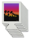 Palm Trees and Sunset Design Can / Bottle Insulator Coolers by TooLoud-Can Coolie-TooLoud-6-Davson Sales