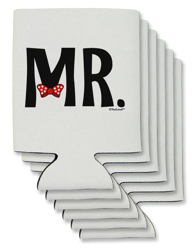 Matching Mr and Mrs Design - Mr Bow Tie Can / Bottle Insulator Coolers by TooLoud-Can Coolie-TooLoud-6-Davson Sales