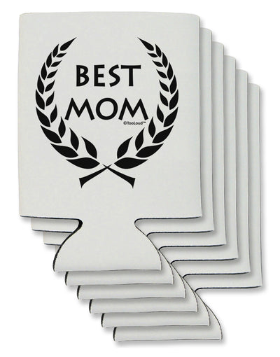 Best Mom - Wreath Design Can / Bottle Insulator Coolers by TooLoud-Can Coolie-TooLoud-6-Davson Sales