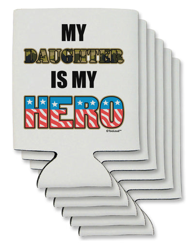 My Daughter is My Hero - Armed Forces Can / Bottle Insulator Coolers by TooLoud-Can Coolie-TooLoud-6-Davson Sales