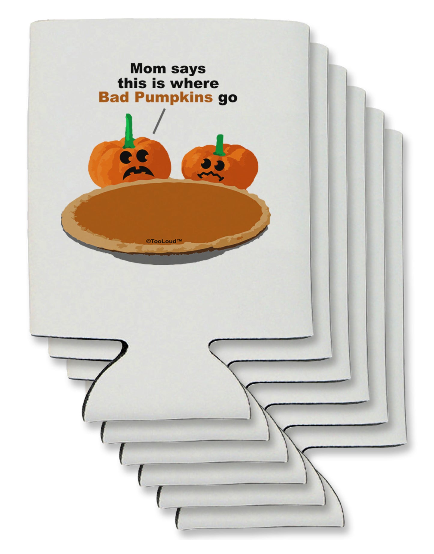 Where Bad Pumpkins Go Can / Bottle Insulator Coolers-Can Coolie-TooLoud-6-Davson Sales