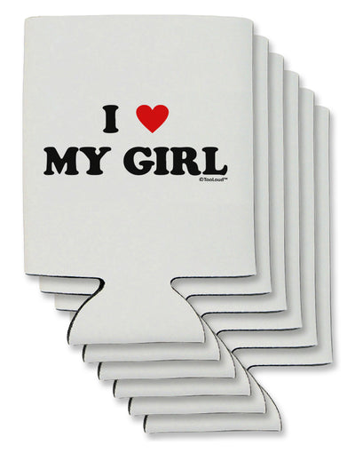 I Heart My Girl - Matching Couples Design Can / Bottle Insulator Coolers by TooLoud-Can Coolie-TooLoud-6-Davson Sales