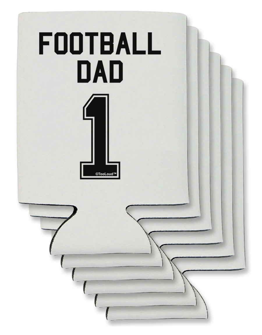 Football Dad Jersey Can / Bottle Insulator Coolers by TooLoud-Can Coolie-TooLoud-1-Davson Sales