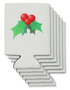 Mistletoe Christmas Design Can / Bottle Insulator Coolers-Can Coolie-TooLoud-6-Davson Sales