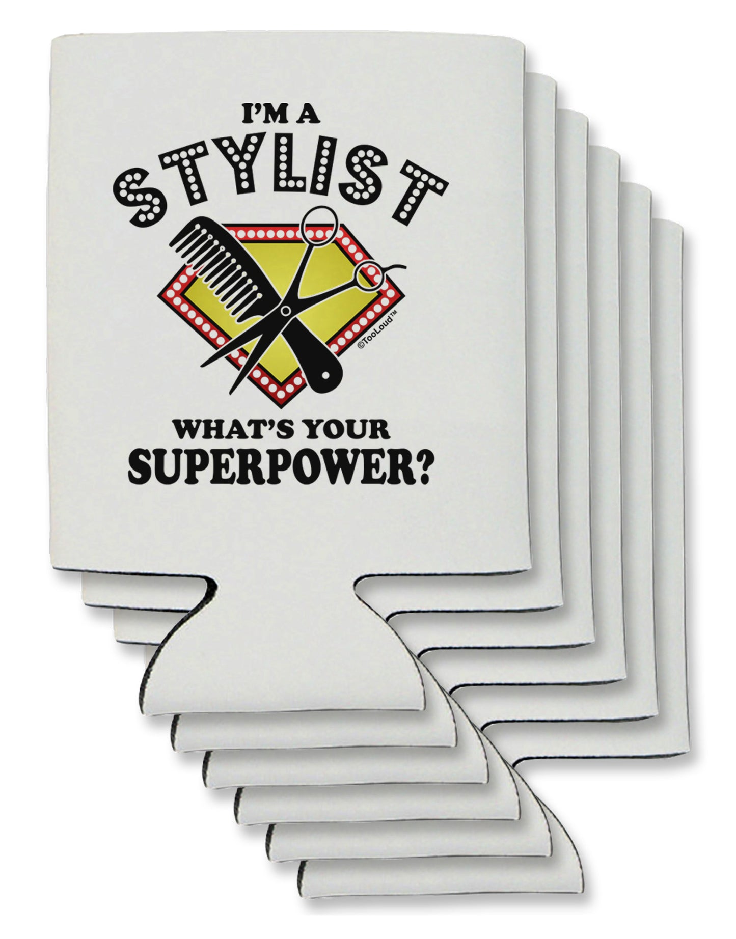 Stylist - Superpower Can / Bottle Insulator Coolers-Can Coolie-TooLoud-6-Davson Sales