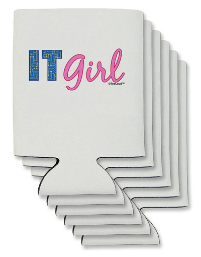 IT Girl Can / Bottle Insulator Coolers by TooLoud-Can Coolie-TooLoud-6-Davson Sales