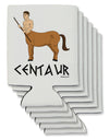 Greek Mythology Centaur Design - Color - Text Can / Bottle Insulator Coolers by TooLoud-Can Coolie-TooLoud-6-Davson Sales