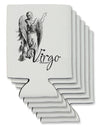 Virgo Illustration Can / Bottle Insulator Coolers-Can Coolie-TooLoud-6 Pieces-Davson Sales