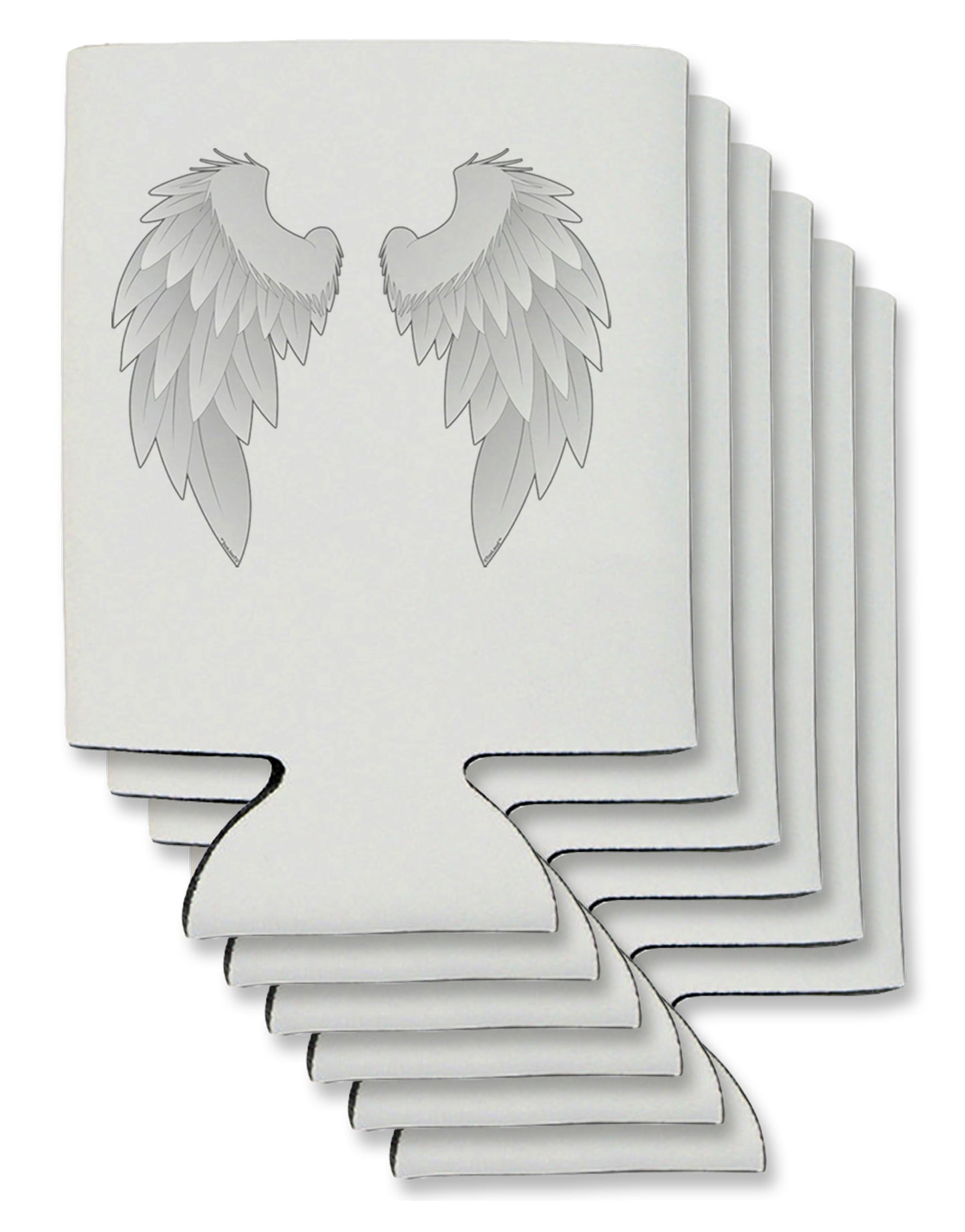 Epic Angel Wings Design Can / Bottle Insulator Coolers by TooLoud-Can Coolie-TooLoud-6-Davson Sales