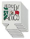 Hecho en Mexico Design - Mexican Flag Can / Bottle Insulator Coolers by TooLoud-Can Coolie-TooLoud-6-Davson Sales