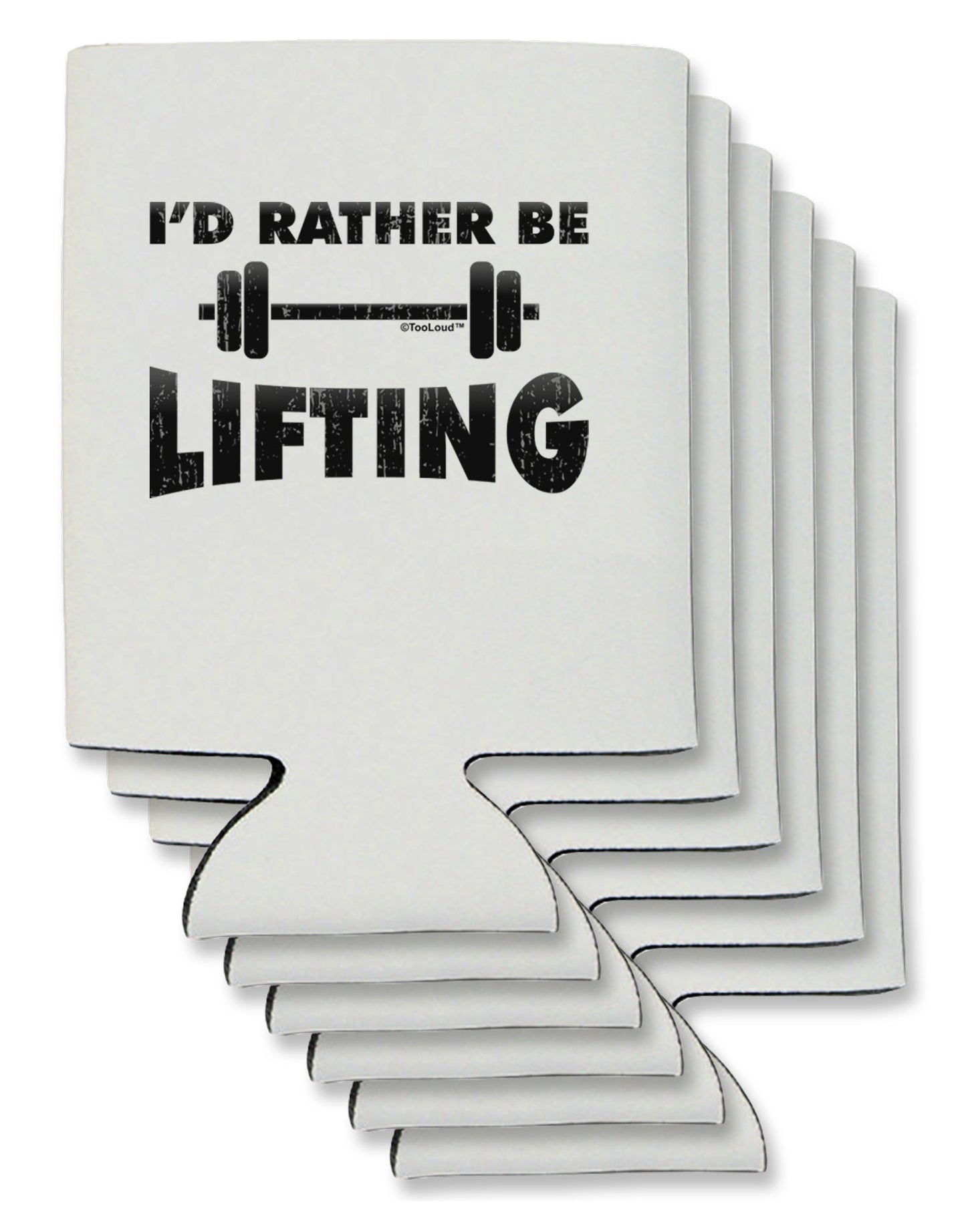I'd Rather Be Lifting Can / Bottle Insulator Coolers-Can Coolie-TooLoud-6-Davson Sales