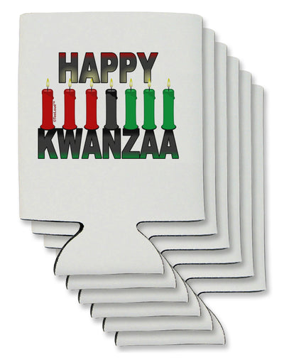 Happy Kwanzaa Candles Can / Bottle Insulator Coolers-Can Coolie-TooLoud-6-Davson Sales