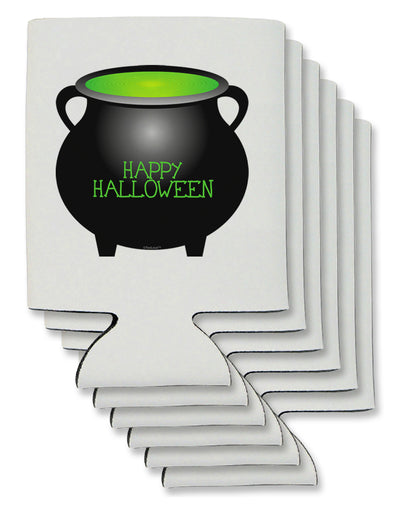 Witches Cauldron Happy Halloween Can / Bottle Insulator Coolers-Can Coolie-TooLoud-6 Pieces-Davson Sales