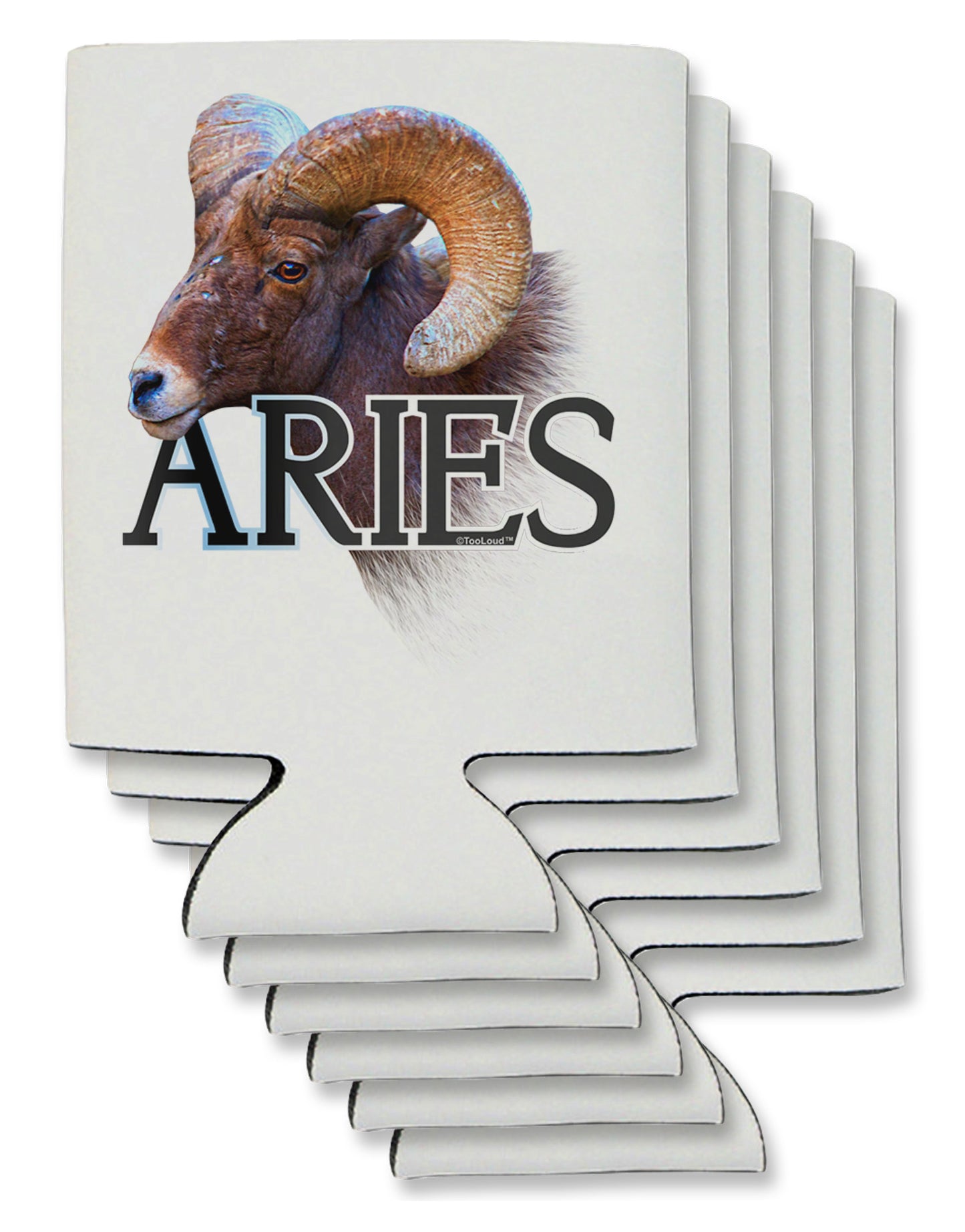 Majestic Aries Picture Can / Bottle Insulator Coolers-Can Coolie-TooLoud-6-Davson Sales
