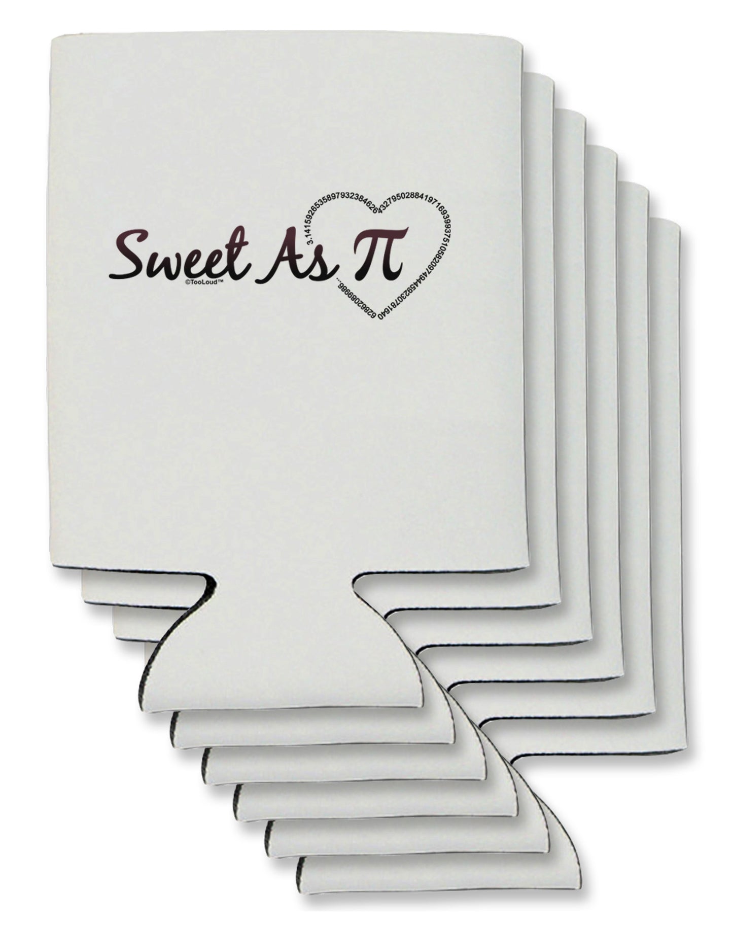 Sweet As Pi Can / Bottle Insulator Coolers-Can Coolie-TooLoud-6-Davson Sales