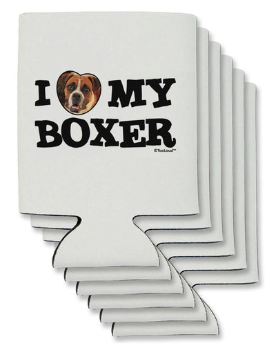 I Heart My Boxer Can / Bottle Insulator Coolers by TooLoud-Can Coolie-TooLoud-6-Davson Sales