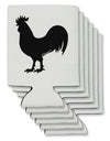 Rooster Silhouette Design Can / Bottle Insulator Coolers-Can Coolie-TooLoud-6-Davson Sales