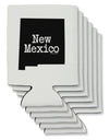 New Mexico - United States Shape Can / Bottle Insulator Coolers by TooLoud-Can Coolie-TooLoud-6-Davson Sales