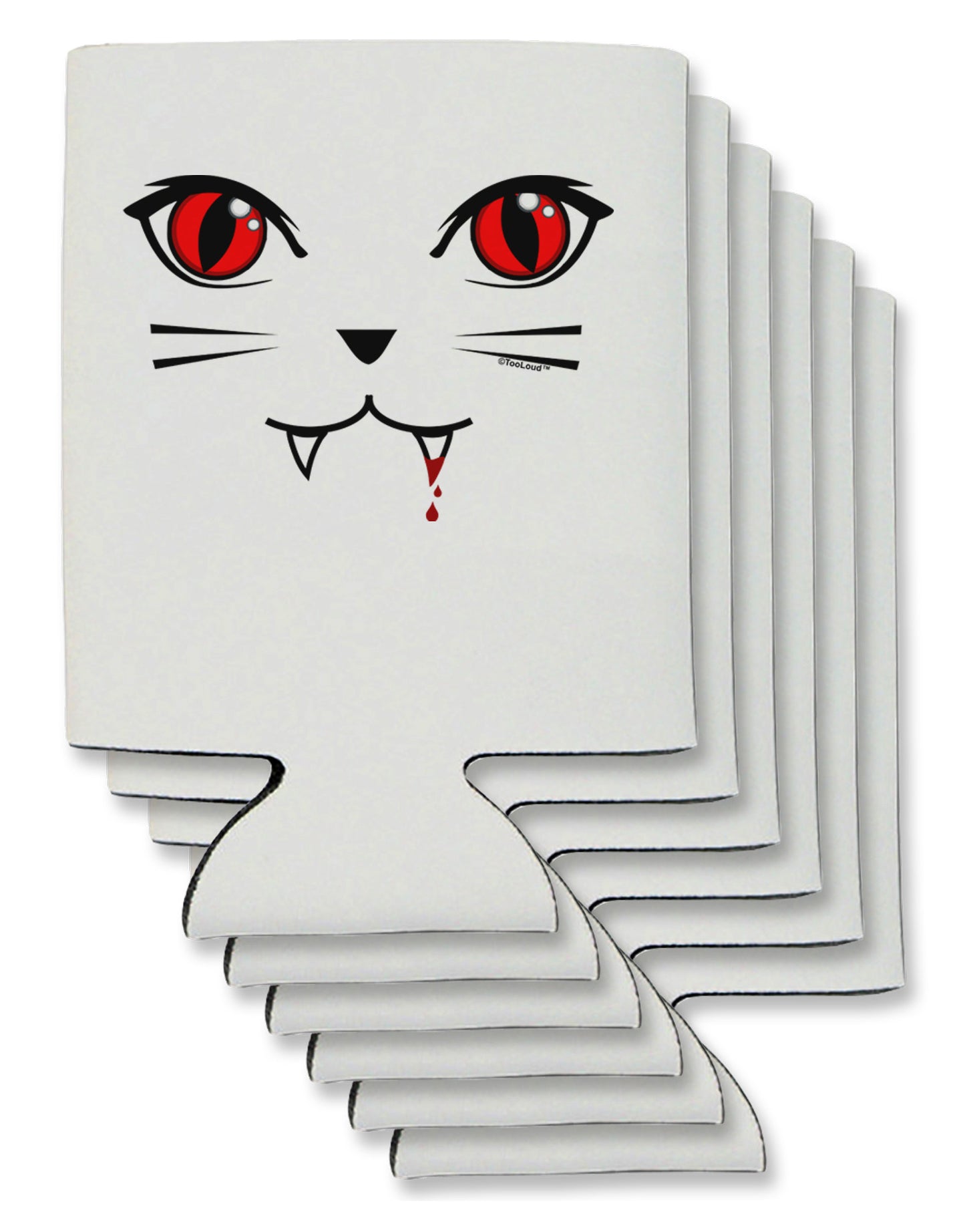 Vamp Kitty Can / Bottle Insulator Coolers-Can Coolie-TooLoud-6-Davson Sales