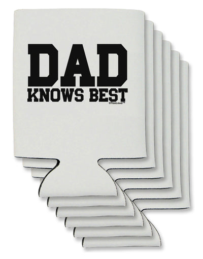 Dad Knows Best Can / Bottle Insulator Coolers by TooLoud-Can Coolie-TooLoud-6-Davson Sales