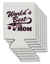 World's Best Cat Mom Can / Bottle Insulator Coolers by TooLoud-Can Coolie-TooLoud-6-Davson Sales