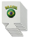 Soccer Ball Flag - Brazil Can / Bottle Insulator Coolers-Can Coolie-TooLoud-6-Davson Sales