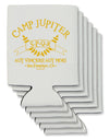 Camp Jupiter - SPQR Banner - Gold Can / Bottle Insulator Coolers by TooLoud-Can Coolie-TooLoud-6-Davson Sales