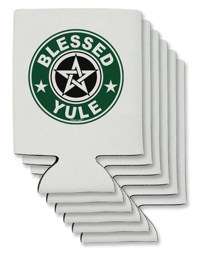 Blessed Yule Emblem Can / Bottle Insulator Coolers by TooLoud-TooLoud-6-Davson Sales