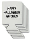 Happy Halloween Witches Can / Bottle Insulator Coolers-Can Coolie-TooLoud-6 Pieces-Davson Sales