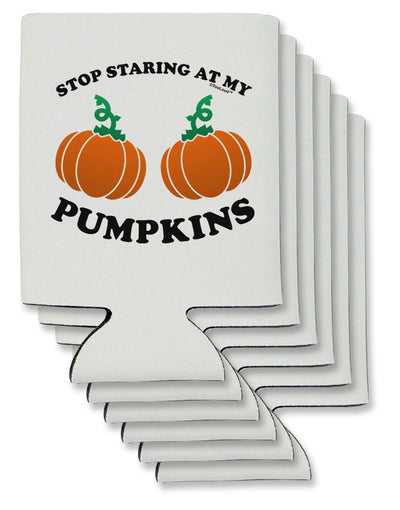 Stop Staring At My Pumpkins Can / Bottle Insulator Coolers by TooLoud-Can Coolie-TooLoud-6-Davson Sales