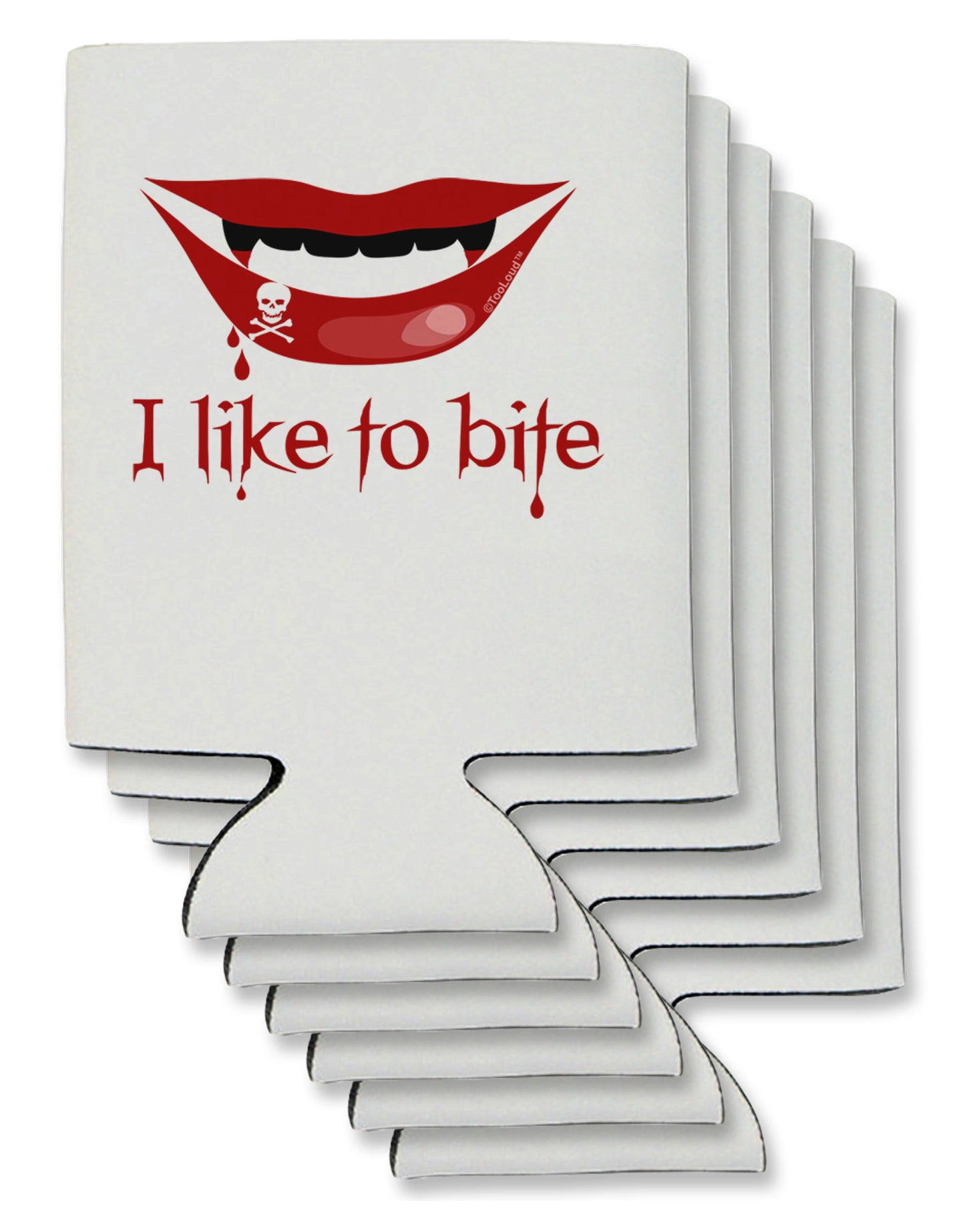 Like to Bite Can / Bottle Insulator Coolers-Can Coolie-TooLoud-6-Davson Sales
