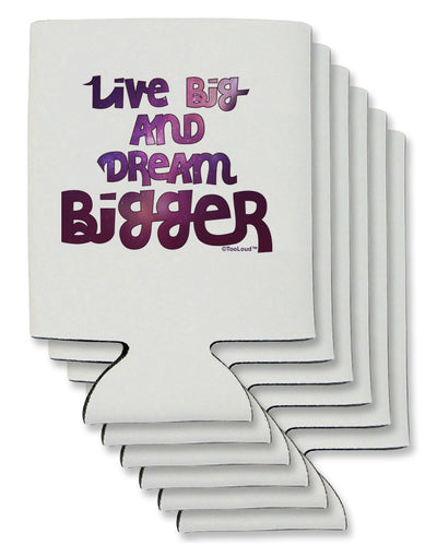 Live Big & Dream Bigger Can / Bottle Insulator Coolers-Can Coolie-TooLoud-6-Davson Sales