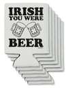 Irish You Were Beer Can / Bottle Insulator Coolers by TooLoud-Can Coolie-TooLoud-6-Davson Sales