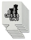 Chess Club Can / Bottle Insulator Coolers by TooLoud-Can Coolie-TooLoud-6-Davson Sales