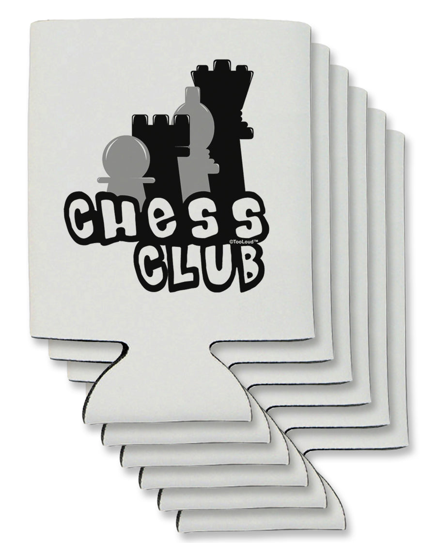 Chess Club Can / Bottle Insulator Coolers by TooLoud-Can Coolie-TooLoud-1-Davson Sales