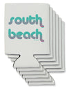 South Beach Color Scheme Design Can / Bottle Insulator Coolers by TooLoud-Can Coolie-TooLoud-6-Davson Sales