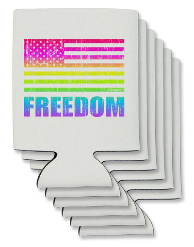 American Pride - Rainbow Flag - Freedom Can / Bottle Insulator Coolers-Can Coolie-TooLoud-6-Davson Sales