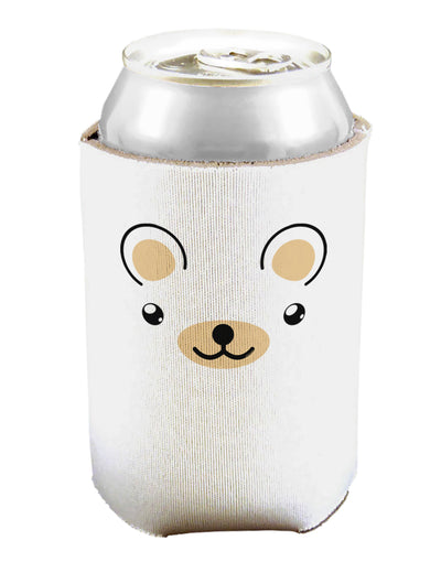 Kyu-T Ears - Beartholomew Teddy Bear Can and Bottle Insulator Cooler-Bottle Insulator-TooLoud-White-Davson Sales