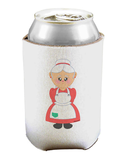 Cute Mrs Santa Claus Christmas Can / Bottle Insulator Coolers-Can Coolie-TooLoud-1 Piece-Davson Sales